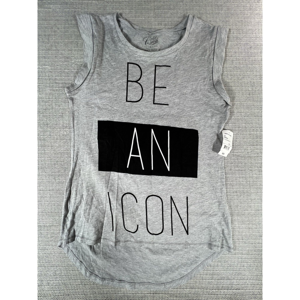 Gold Rush Hybrid Tees‎ Womens Gray T-shirt Rush Gym Lifting Summer Sz Large